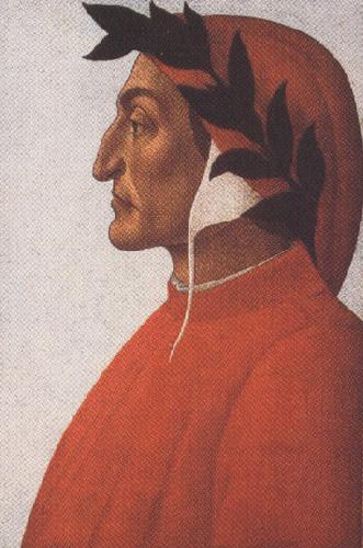 Sandro Botticelli Portrait of Dante Alighieri (mk36) Sweden oil painting art